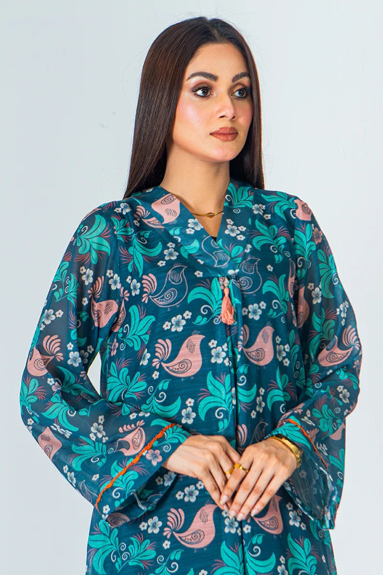 Picture of Mahnoor Ejaz - Noor Printed Pret Collection - ME-SPC-004-P - Available at Raja Sahib