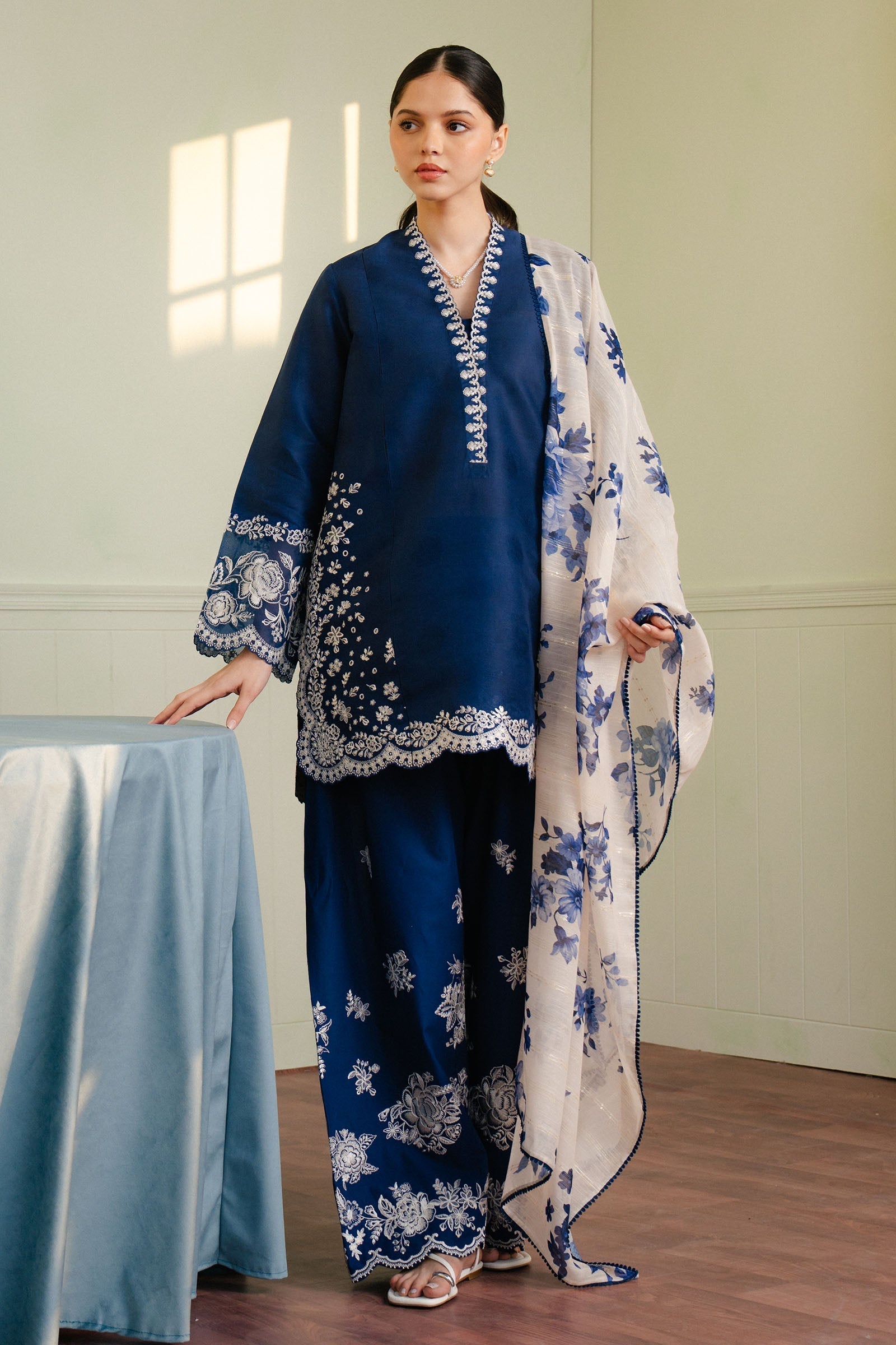 Picture of Zara Shahjahan - Coco Lawn Collection - MEADOW-8B - Available at Raja Sahib
