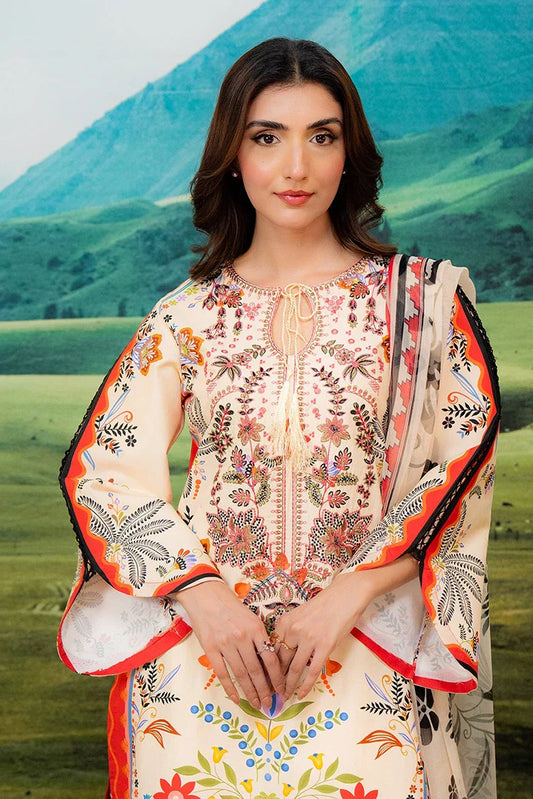 Meerak - Embroidered Lawn - Ardis