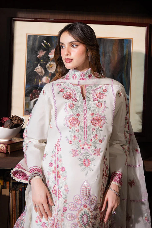 Meerak - Emboidered Lawn - Auremyst