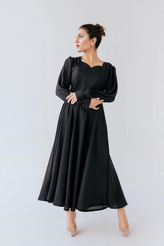 Picture of The Slay Wear - Western Top - Midnight Magic Dress - Available at Raja Sahib