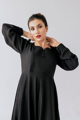 Picture of The Slay Wear - Western Top - Midnight Magic Dress - Available at Raja Sahib