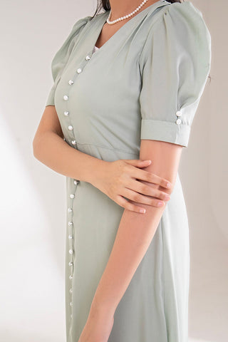 Picture of The Slay Wear - Western Top - Minty Dress - Available at Raja Sahib