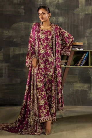 Safwa - Melora 3 Pc Digital Printed Collection Vol 01 - MLO-07