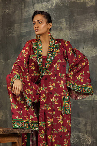 Picture of Safwa - Melora 3 Pc Digital Printed Collection Vol 01 - MLO-09 - Available at Raja Sahib