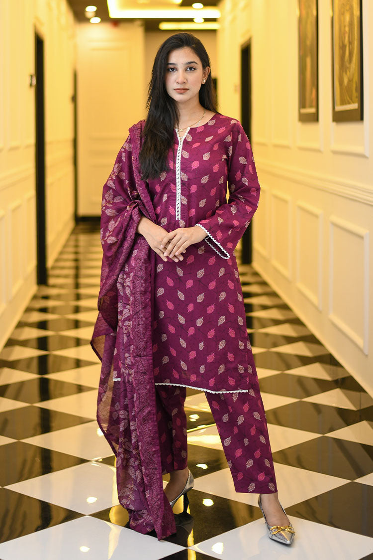 Picture of Maryam Malik - 3 PC Basic Pret Collection - D03 - Available at Raja Sahib