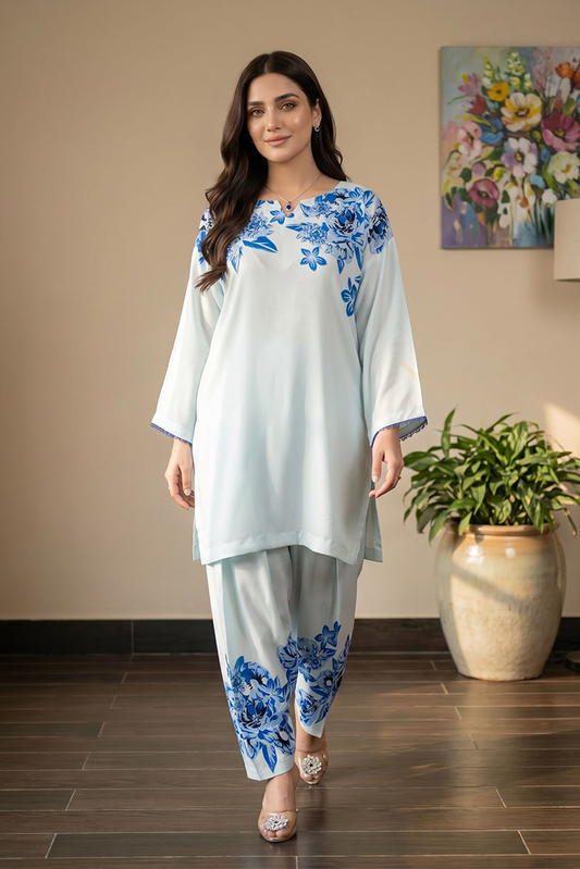 Manash - Breeze Cotton Lawn Set - 2 Piece