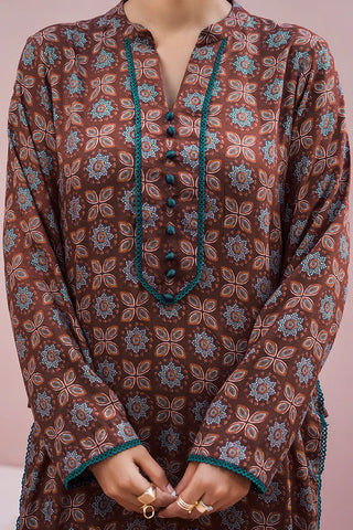 Picture of Meerak - Slub Linen 2 PC Unstitched Collection - Kacho - Available at Raja Sahib