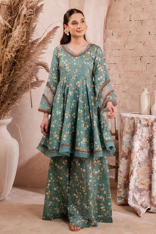 Meerak - Fiore Unstitched Collection - Elma