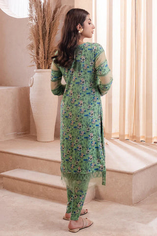 Meerak - Fiore Unstitched Collection - Jade