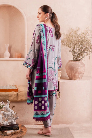 Meerak - Fiore Unstitched Collection - Dove