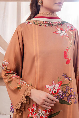 Meerak - Fiore Unstitched Collection - Dune