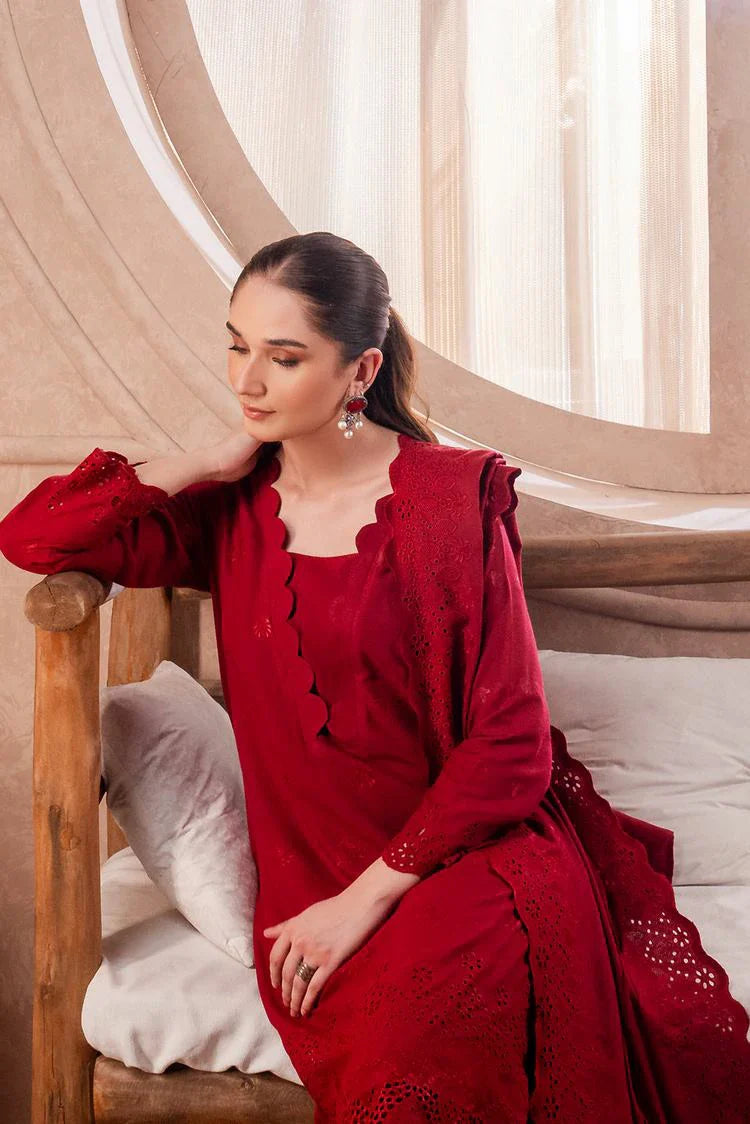 Picture of Meraki - Elara Unstitched Collection - Scarlett - Available at Raja Sahib