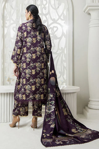 Picture of Meerak - Forbiden Flowers 3 PC Khaddar Collection - Twilight Lace - Available at Raja Sahib