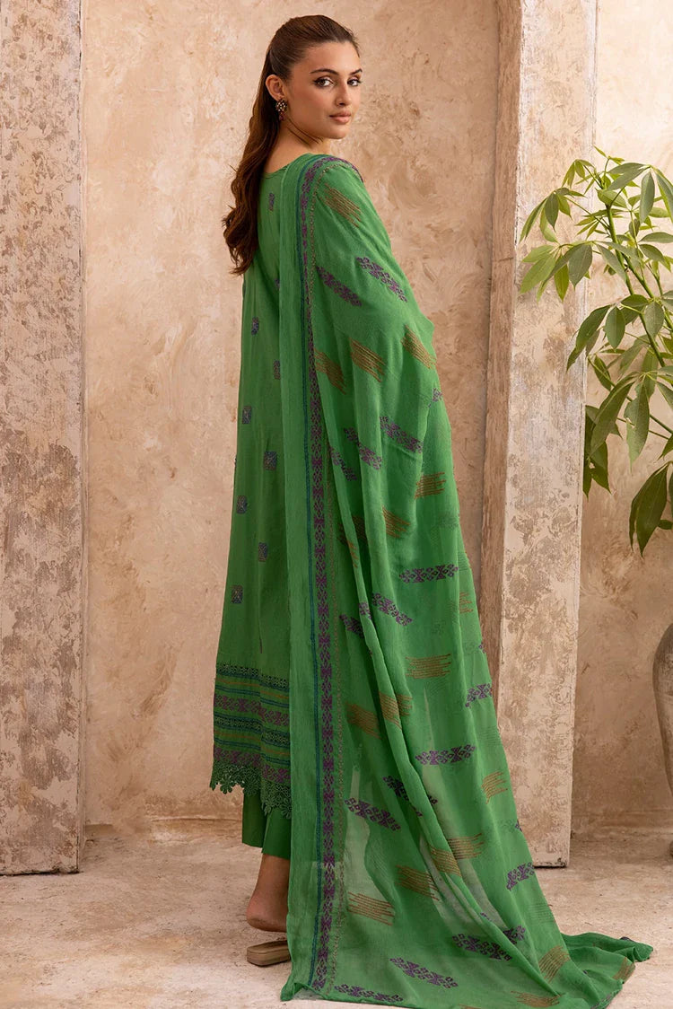 Picture of Kleren - Mahhe Embroidered Lawn Collection - MH-08 - Available at Raja Sahib