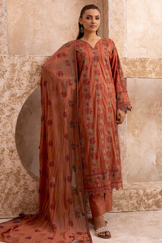 Picture of Kleren - Mahhe Embroidered Lawn Collection - MH-09 - Available at Raja Sahib