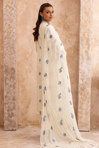 Picture of Kleren - Mahhe Embroidered Lawn Collection - MH-11 - Available at Raja Sahib