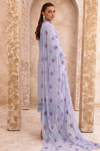 Picture of Kleren - Mahhe Embroidered Lawn Collection - MH-12 - Available at Raja Sahib