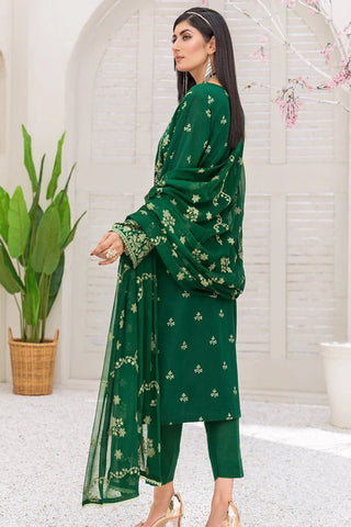 Picture of Kleren - Mehr o Maah Embroidered Slub Karandi Collection - M-13 - Available at Raja Sahib