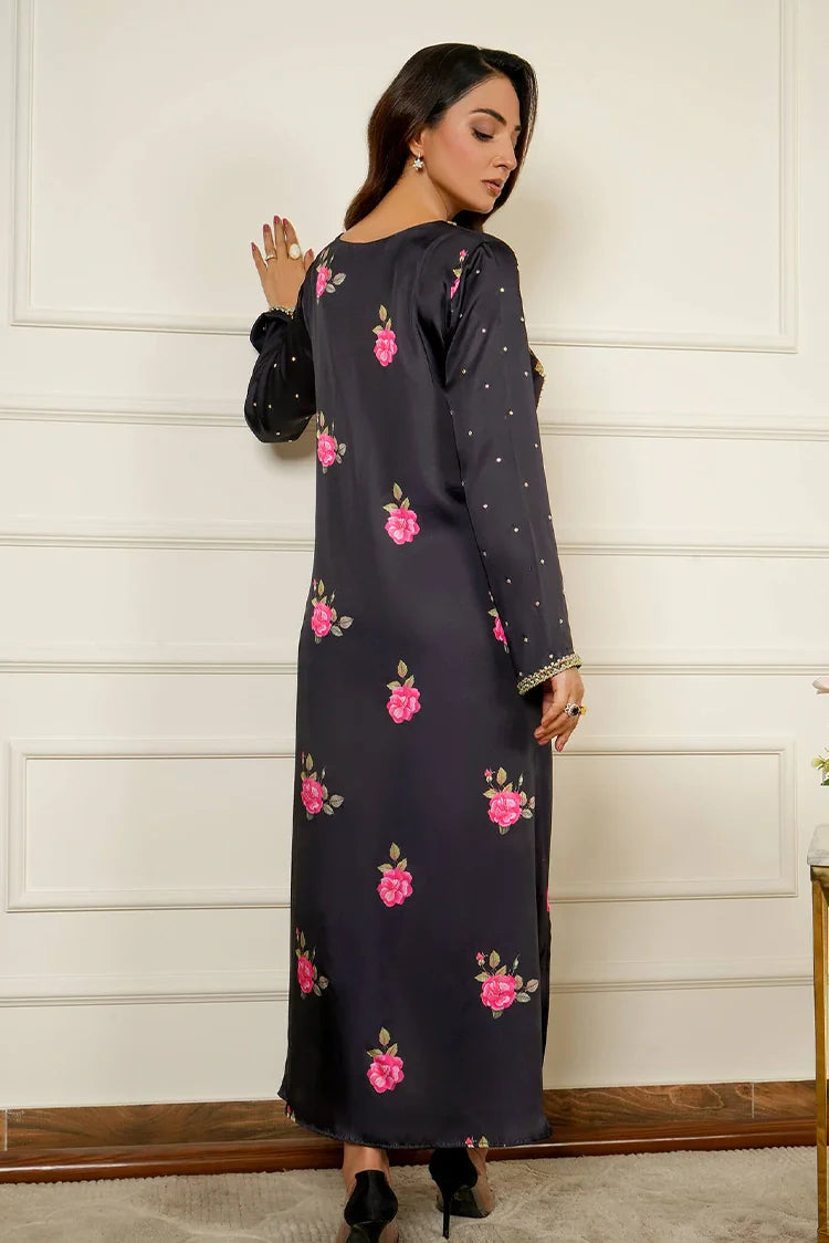 Picture of Amber Imran - Silk Formals RTW Collection - Midnight - Available at Raja Sahib