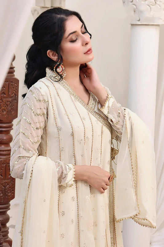 Picture of Abaan Zohan - Nayaab Collection - Off White - Available at Raja Sahib