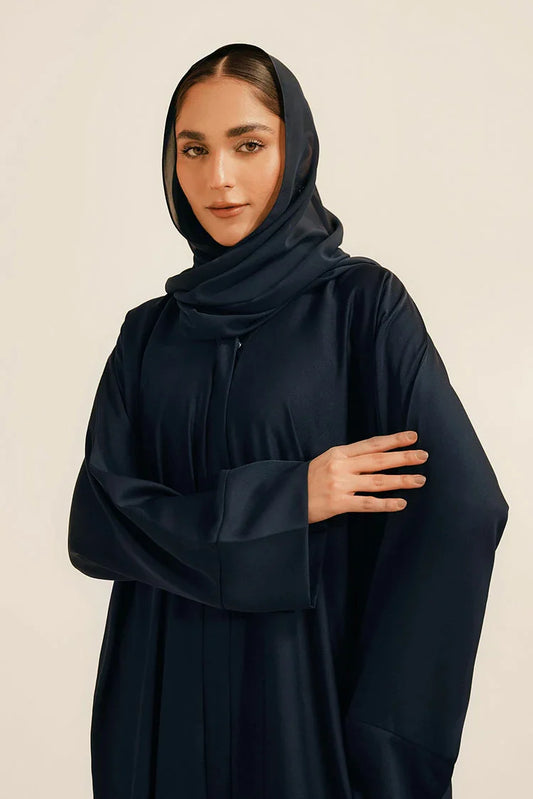Divinely Crafted - Basic Abaya Set - Navy
