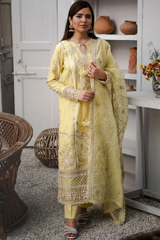 Picture of Fagosh - Unstitched Lawn Collection - Noor - Available at Raja Sahib