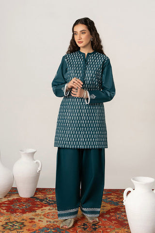 Picture of Noosh - Basics Pret Collection - 2 Piece Teal Blue - NV02D07 - Available at Raja Sahib