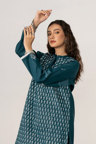 Picture of Noosh - Basics Pret Collection - 2 Piece Teal Blue - NV02D07 - Available at Raja Sahib