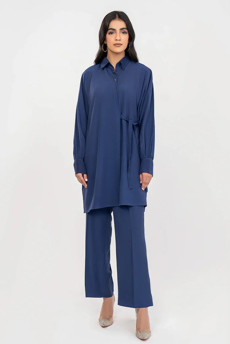 Picture of Noosh - Basic Pre Collection Vol IV - 2 PC - Navy Blue - NV05D10 - Available at Raja Sahib