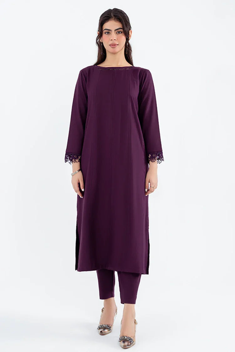 Picture of Noosh - Basic Pre Collection Vol IV - 2 PC - Plum - NV06D01 - Available at Raja Sahib