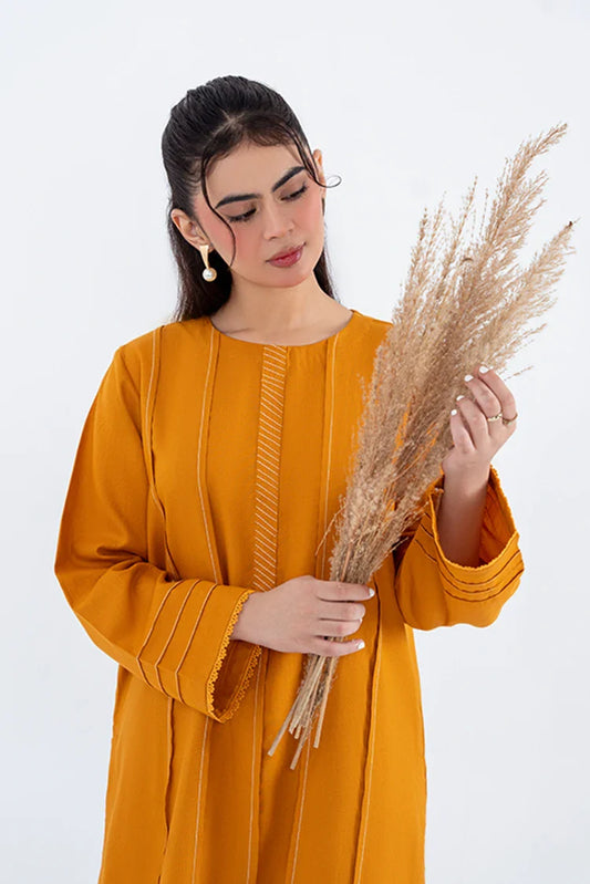 Picture of Noosh - Basic Pre Collection Vol IV - 2 PC - Mustard - NV06D04 - Available at Raja Sahib