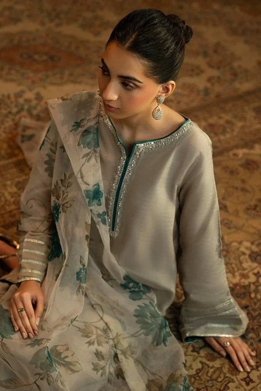 Picture of Noosh - Basic Formals - 3 PC - Fluorite - Available at Raja Sahib