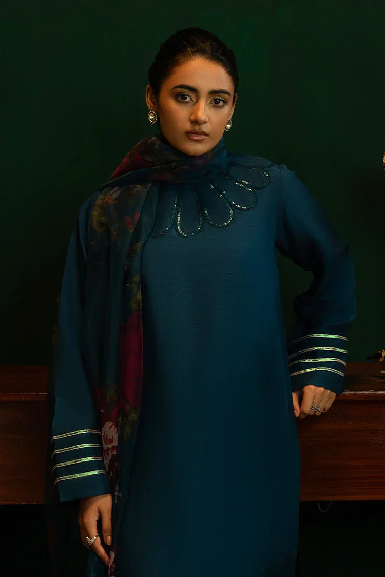 Picture of Noosh - Basic Formals - 3 PC - Azure - Available at Raja Sahib