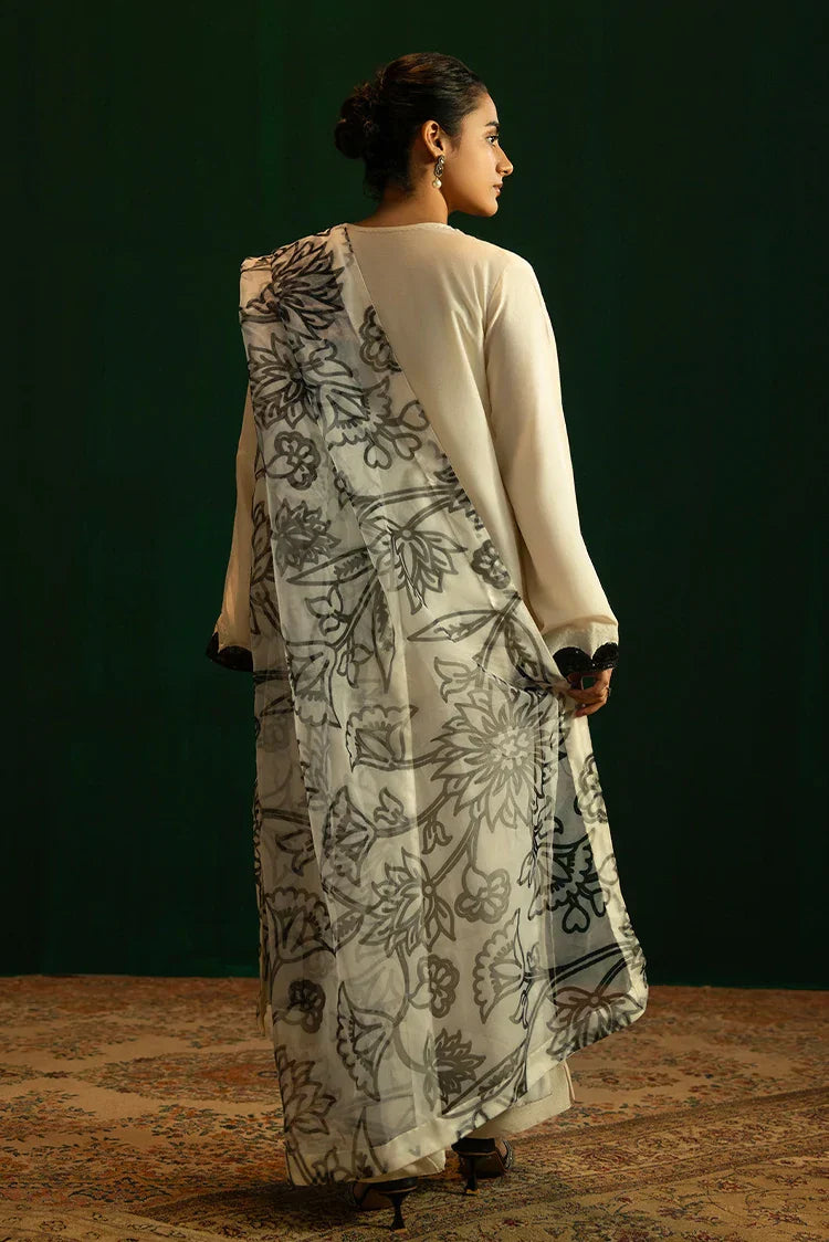 Picture of Noosh - Basic Formals - 3 PC - Kasha - Available at Raja Sahib