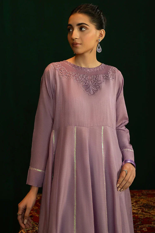 Picture of Noosh - Basic Formals - 2 PC - Periwinkle - Available at Raja Sahib