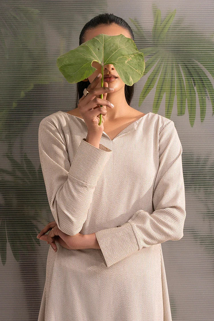 Picture of <!--ae-->Noosh - Dresses Vol I - Stripy-Dress - Available at Raja Sahib