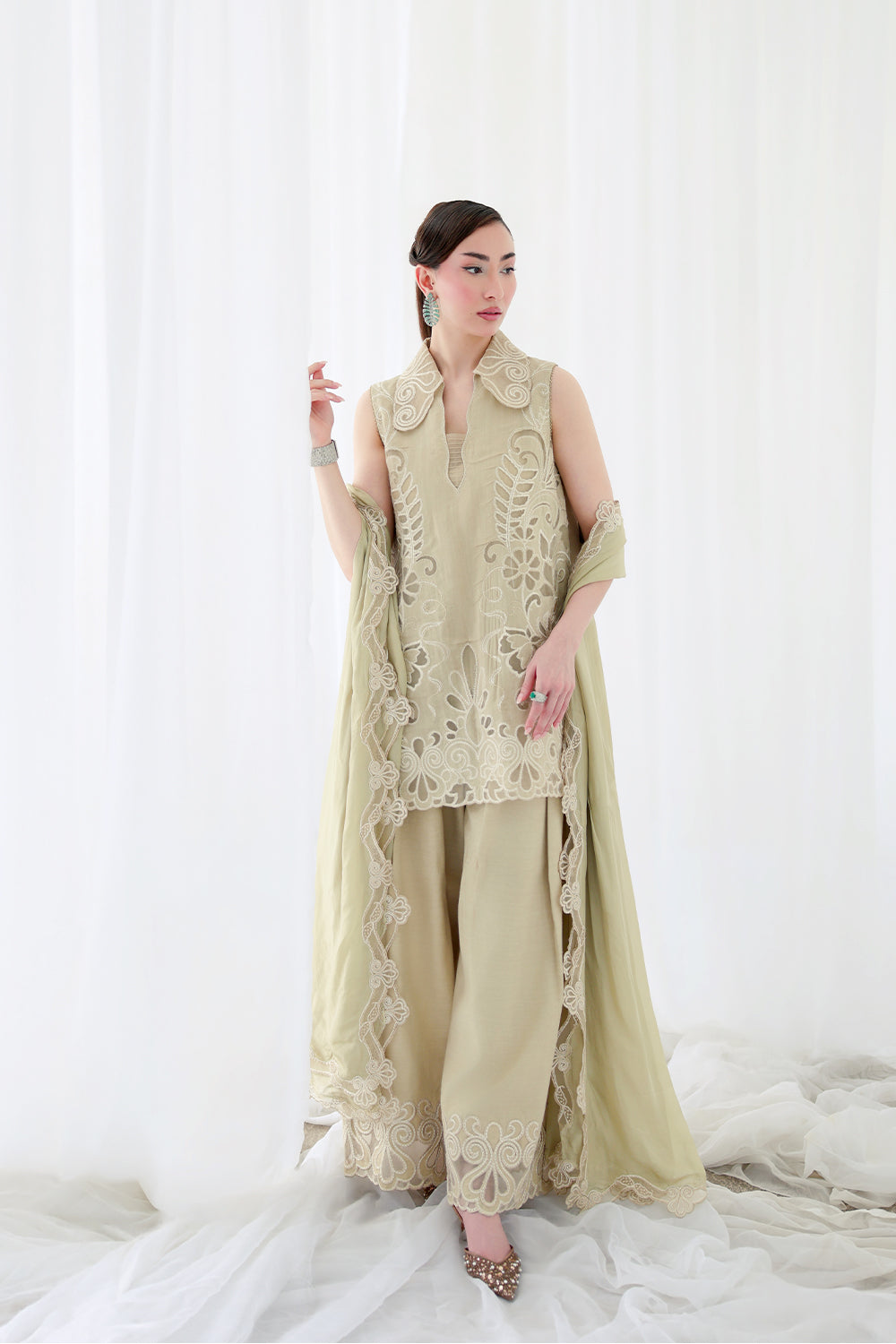 Picture of Saira Rizwan - Lael Silk Edit - NERINA-07-B - Available at Raja Sahib
