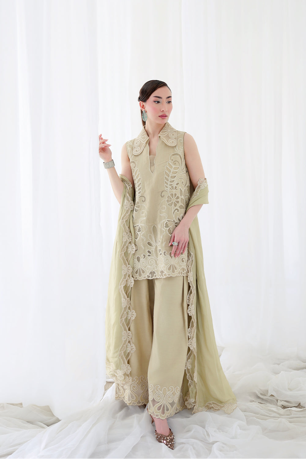 Picture of Saira Rizwan - Lael Silk Edit - NERINA-07-B - Available at Raja Sahib