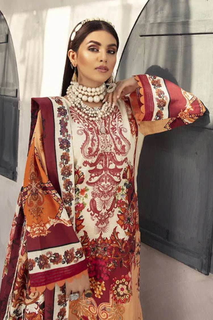 Picture of Kleren - Noura Embroidered Khaddar Collection - N-02 - Available at Raja Sahib