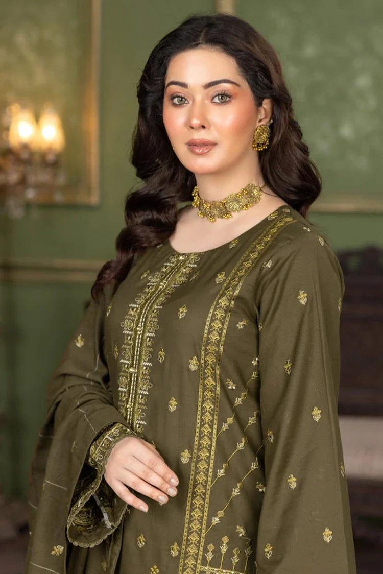 Picture of Kleren - Noura Embroidered Khaddar Collection - N-21 - Available at Raja Sahib