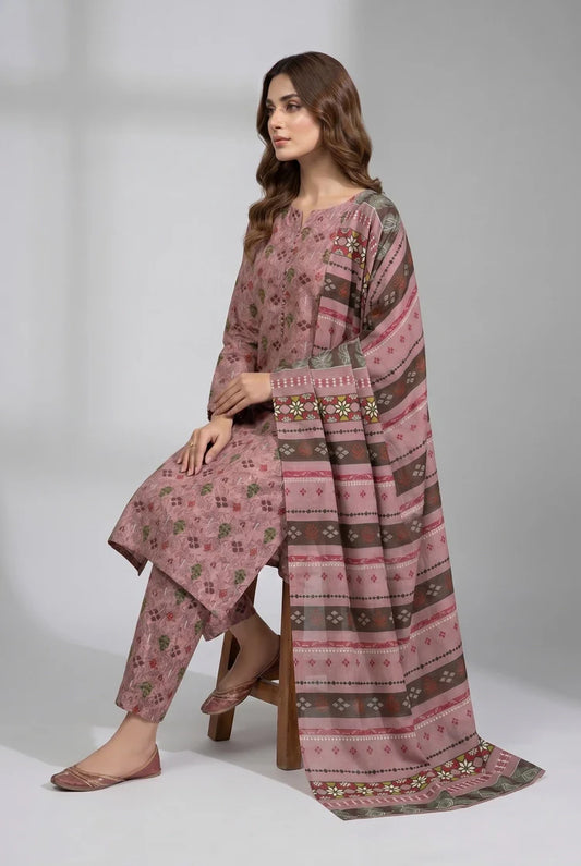 Kleren - Printed Lawn - N-27 - Unstitched
