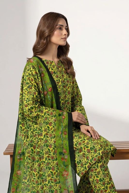 Kleren - Printed Lawn - N-28 - Unstitched
