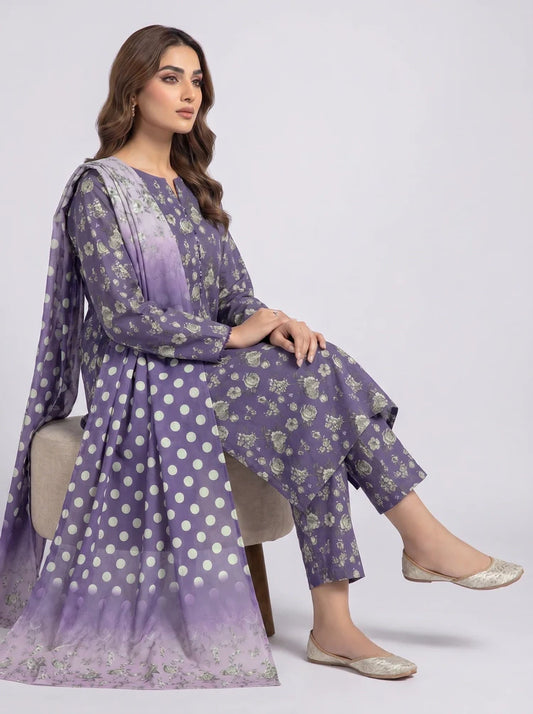 Kleren - Printed Lawn - N-32 - Unstitched