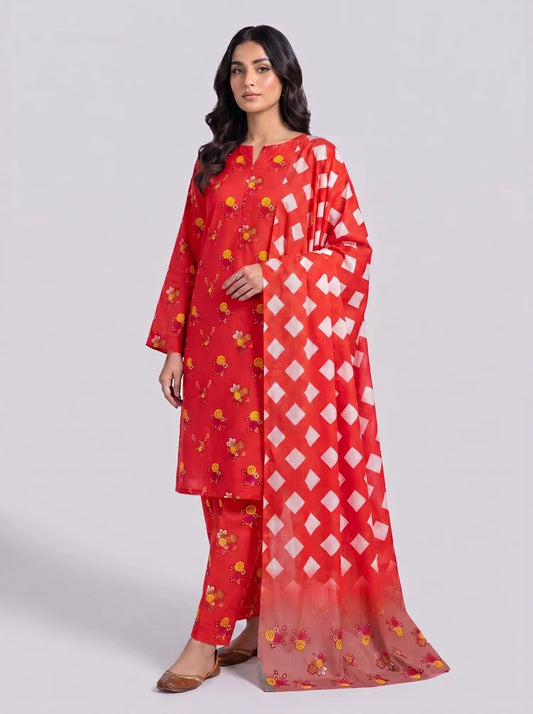 Kleren - Printed Lawn - N-34 - Unstitched