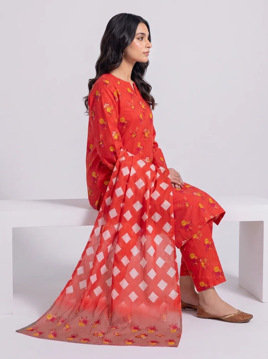 Kleren - Printed Lawn - N-34 - Unstitched