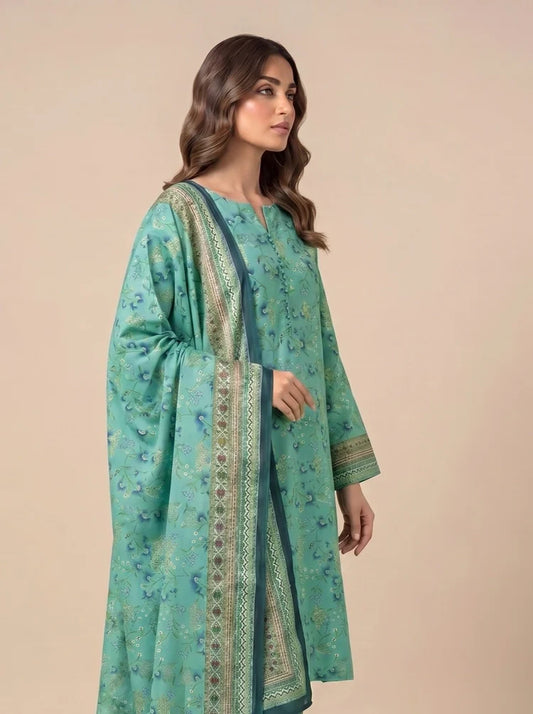 Kleren - Printed Lawn - N-36 - Unstitched