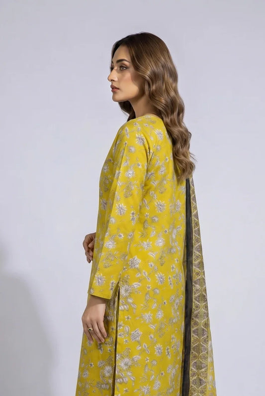 Kleren - Printed Lawn - N-38 - Unstitched