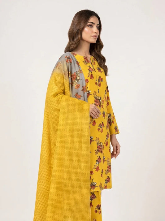Kleren - Printed Lawn - N-39 - Unstitched