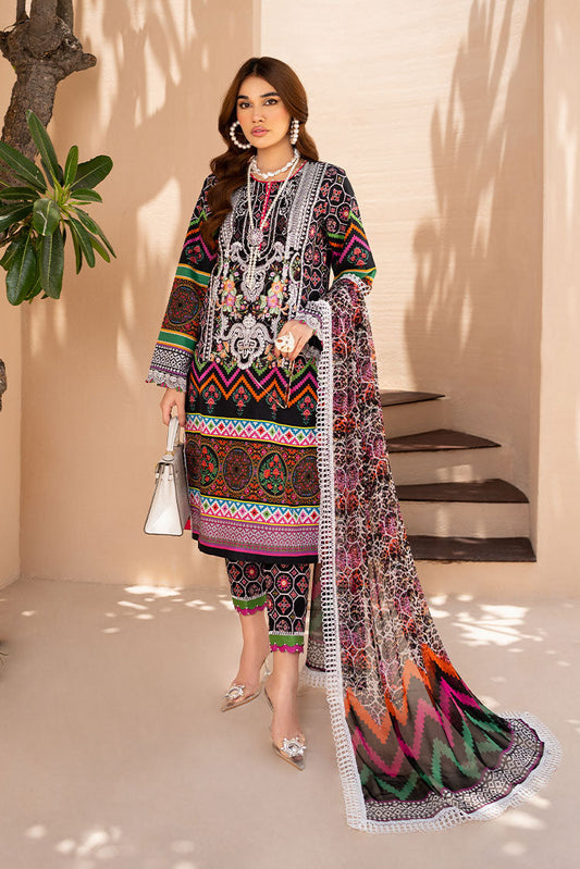 Maria Osama Khan - Raya Unstitched Collection Vol 1 - Onyx